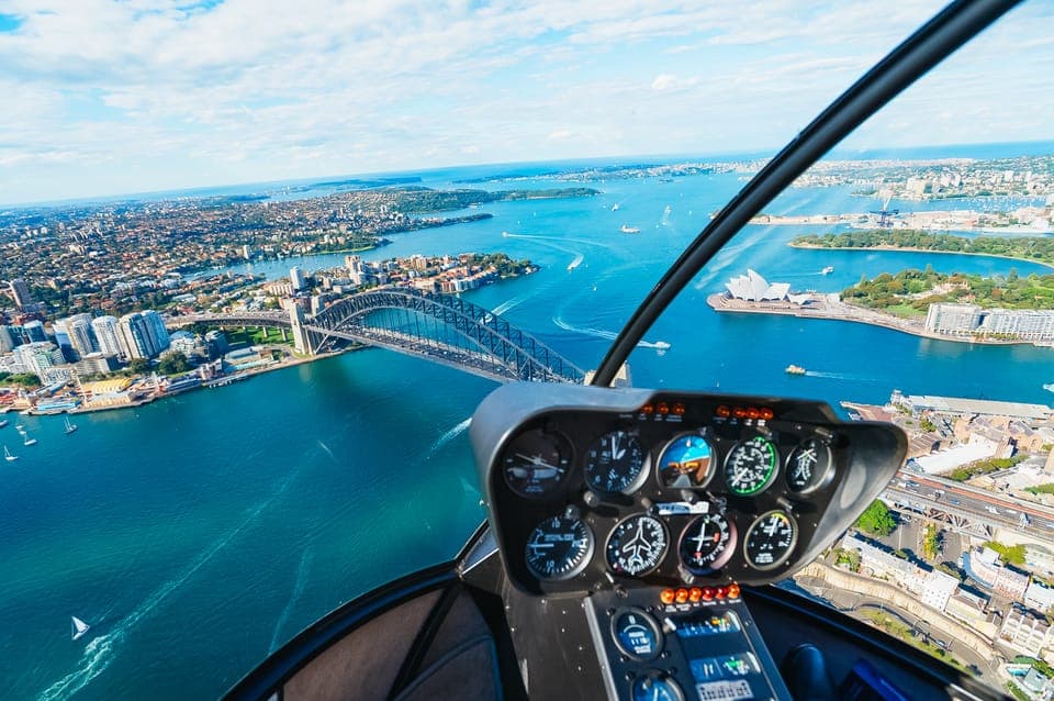 Sydney: 20-Minute Shared Helicopter Ride over Sydney Harbour, Sydney