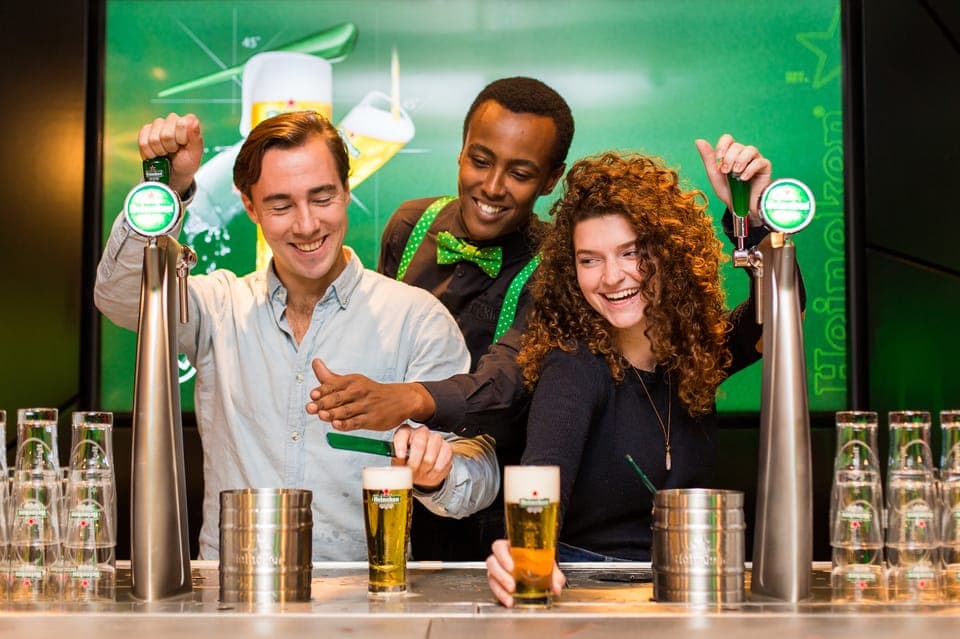 Amsterdam: Heineken Experience Ticket with optional Rooftop, Amsterdam