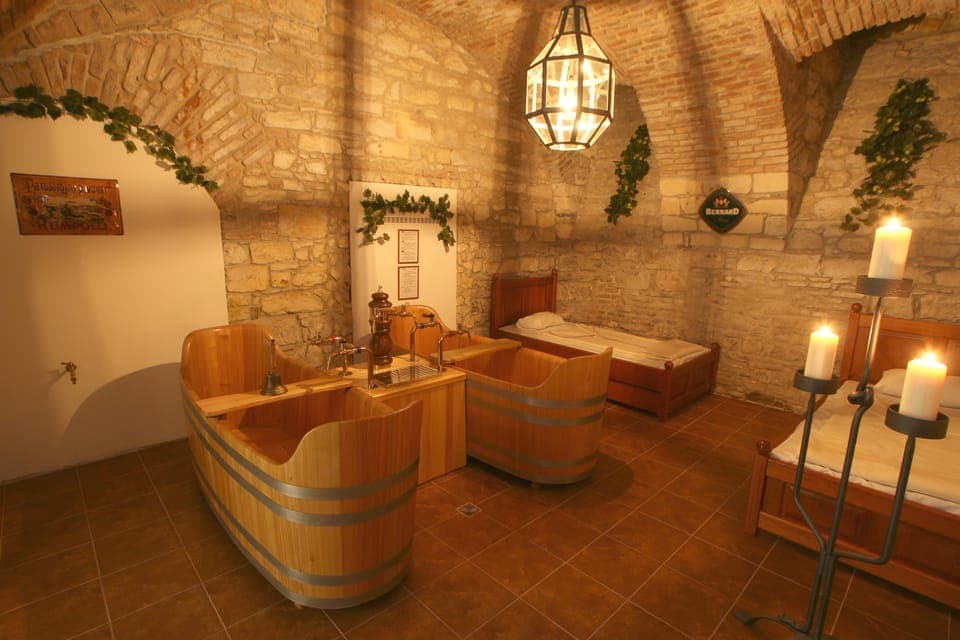 Prague: Bernard Beer Spa with Beer and Massage Option, Prague