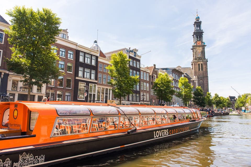Amsterdam: Canal Cruise from Anne Frank, Rijksmuseum or CS, Amsterdam