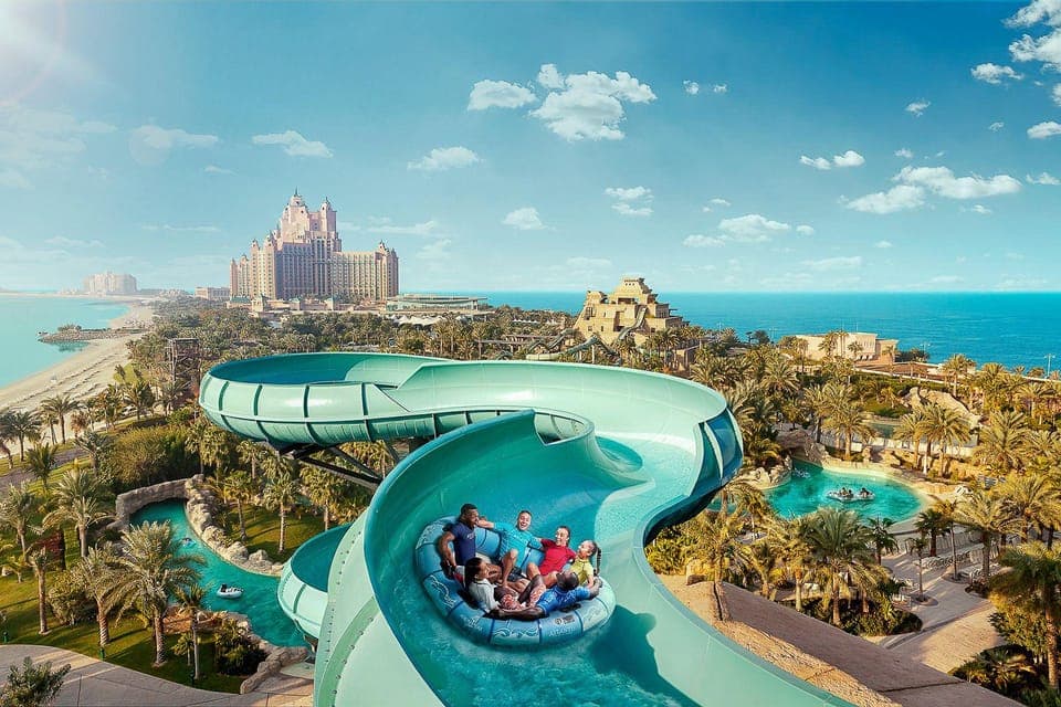Dubai: Atlantis Aquaventure Day Pass & Lost World Aquarium, Dubai