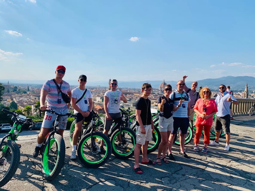 Florence: Guided E-Bike Tour to Piazzale Michelangelo, Florence