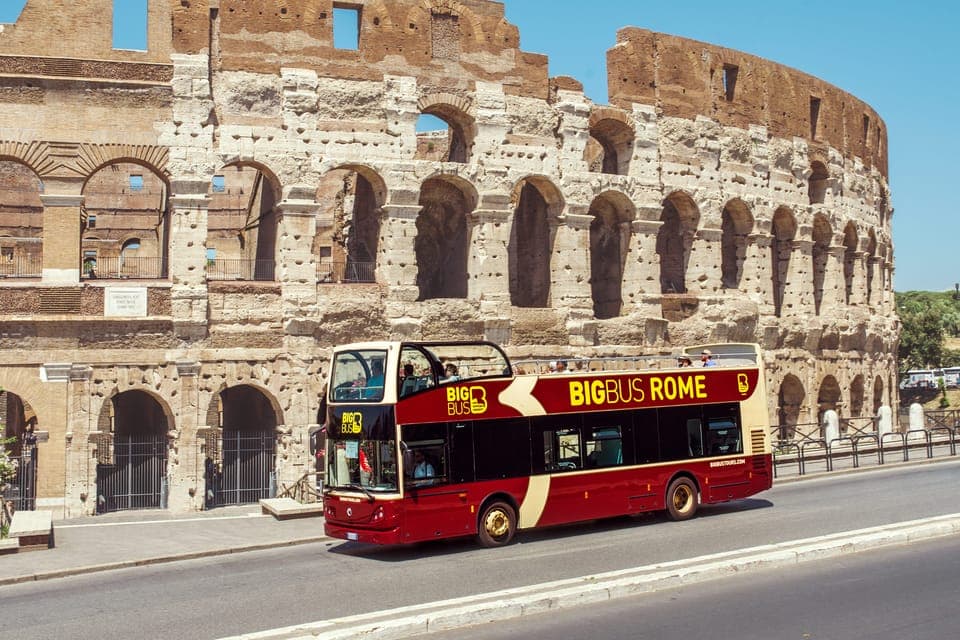 Rome: Big Bus Hop-on, Hop-off Open-Top Sightseeing Tour, Rome