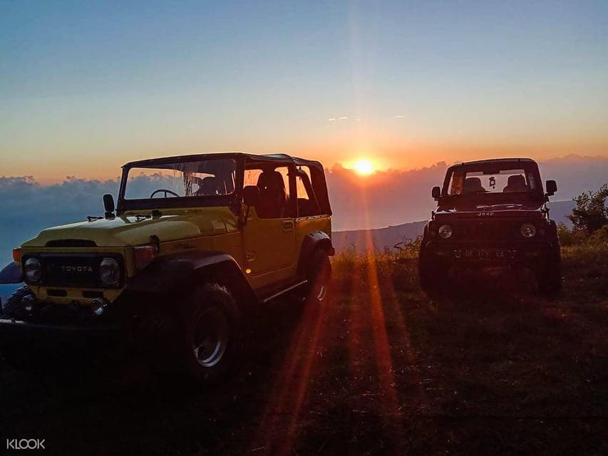 Bali/Mount Batur: Private Sunrise Jeep Tour & Hot Spring, Bali