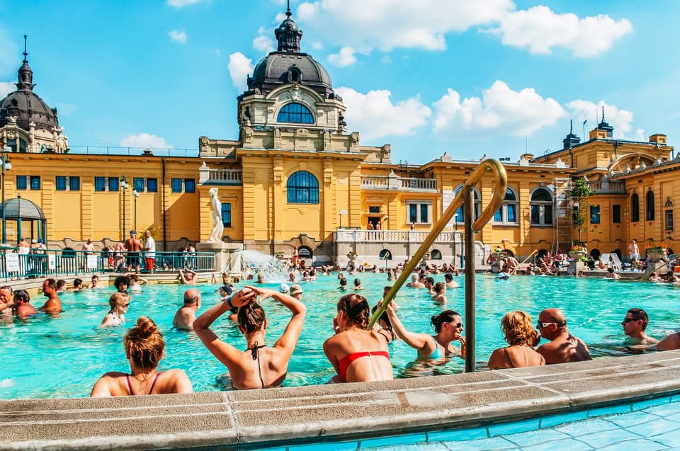 Budapest: Széchenyi Spa Day Ticket with Optional Upgrades, Budapest