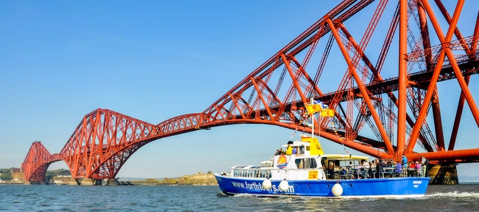 Edinburgh: 'Firth of Forth' Three Bridges Sightseeing Cruise, Edinburgh