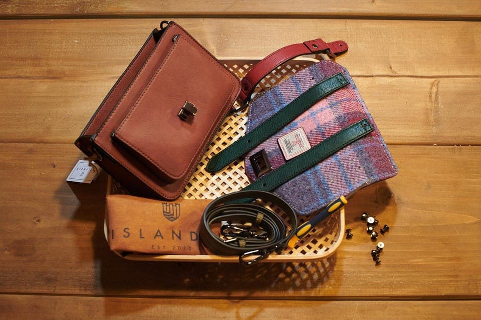 Islander® Harris Tweed® Mini Satchel Canongate Workshop, Edinburgh