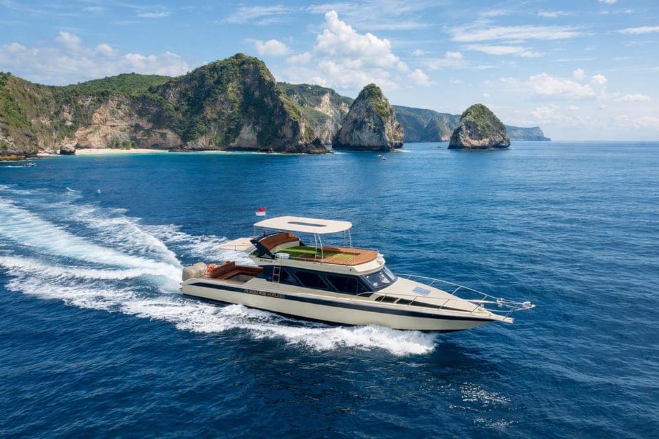 Bali: Premium Yacht Nusa Penida Manta Snorkeling & Land Tour, Bali