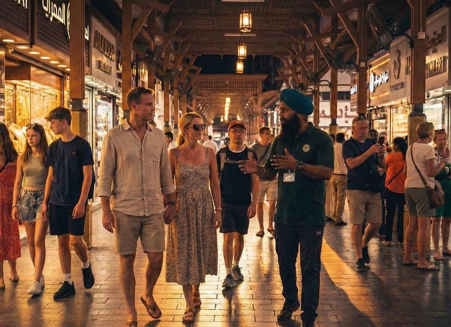 Dubai: Evening Heritage Walk,Souks, Museums & Emirati Flavor, Dubai
