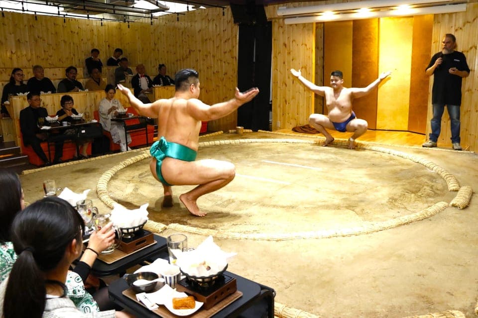 Tokyo: Sumo Entertainment Show with Chicken Hot Pot & Geisha, Tokyo