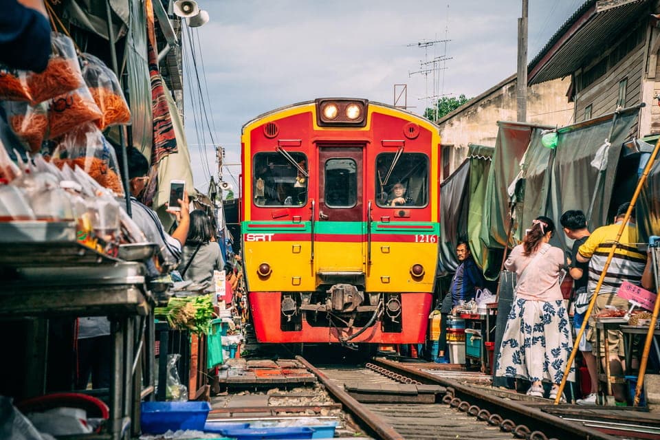 Bangkok: Ayutthaya, Railway & Floating Markets Full-Day Tour, Bangkok