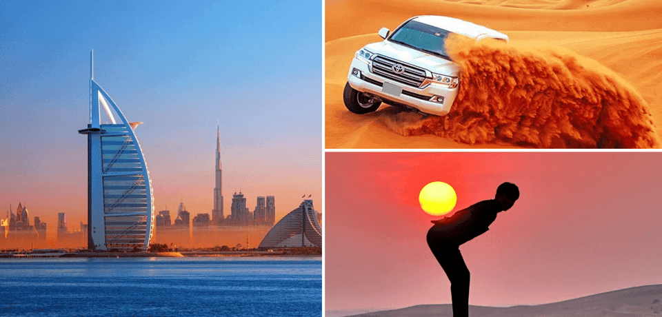 Dubai City Tour and Desert Safari Full-Day Combo, Dubai