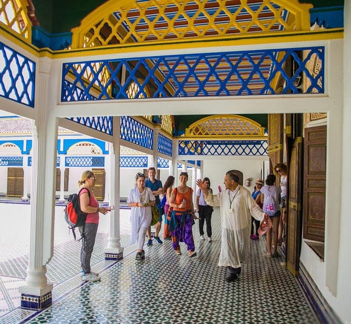 Marrakech: Bahia Palace, Saadian Tombs, Souk and Medina Tour, Marrakech