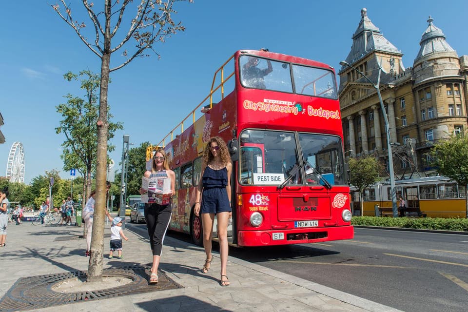 Budapest: City Sightseeing Hop-On Hop-Off Bus Tour & Extras, Budapest