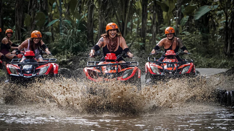 Ubud: Guided ATV Quad Bike Jungle Adventure with Lunch, Bali