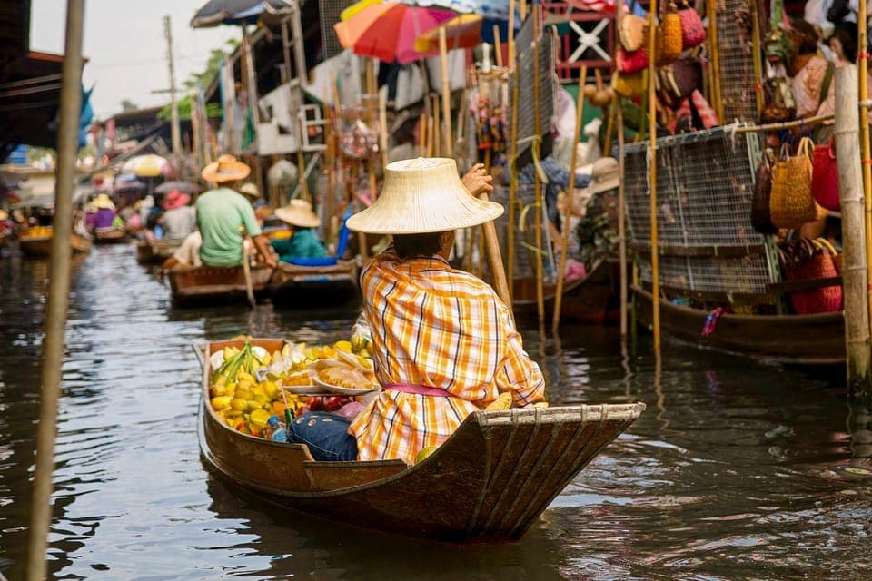 Bangkok: Damnoen Saduak Market and Maeklong Railway Market, Bangkok