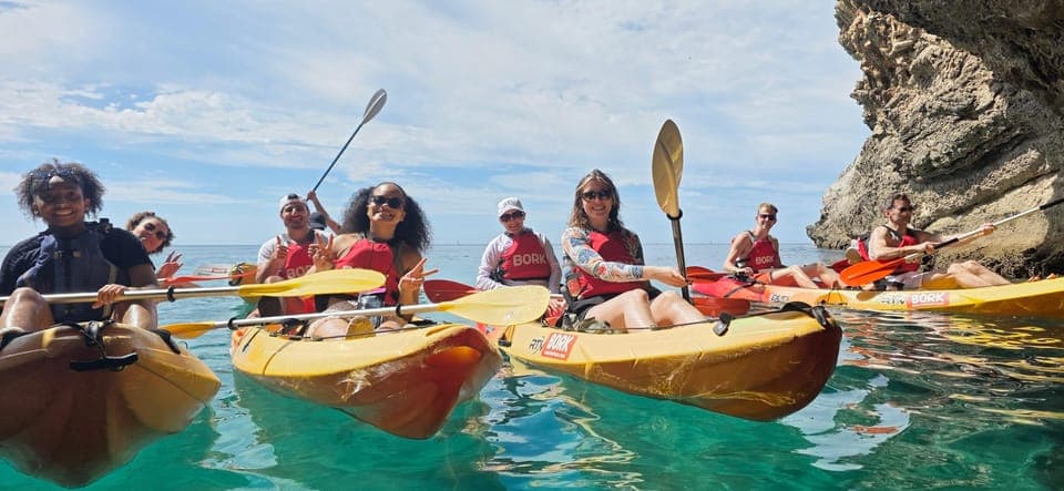 Kayak in Arrabida Natural Park & UNESCO Biosphere Reserve, Lisbon