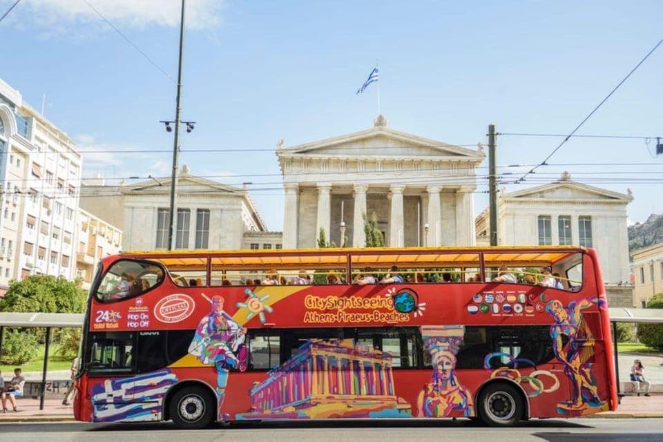 Athens: City Sightseeing Hop-On Hop-Off Bus Tour, Athens
