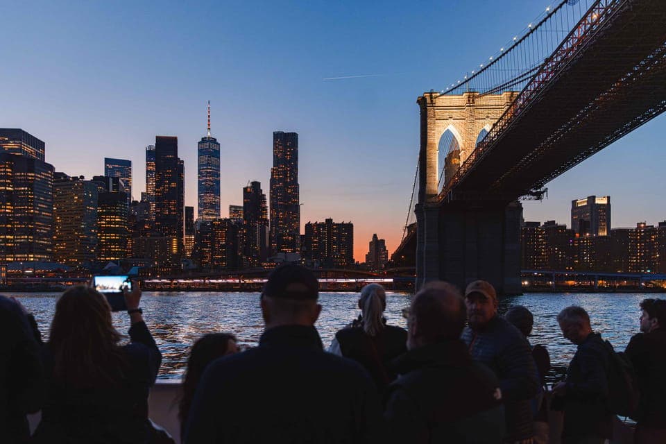 NYC Sunset & Harbor Lights Cruise with Statue of Liberty, New York