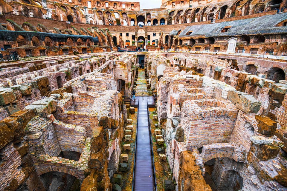 Rome: Exclusive Colosseum Arena or Underground & Forum Tour, Rome
